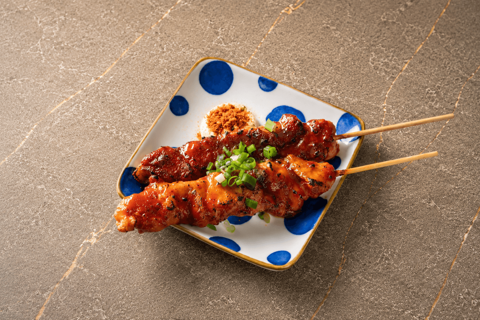 숯불매콤닭꼬치